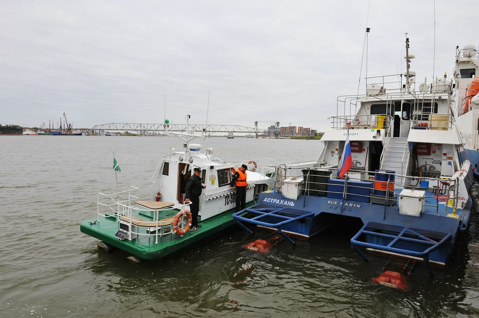 В Астраханской области открылся морской пункт пропуска 